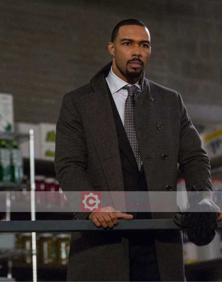 Buy James St. Patrick Trench Coat | Omari Hardwick Power Coat